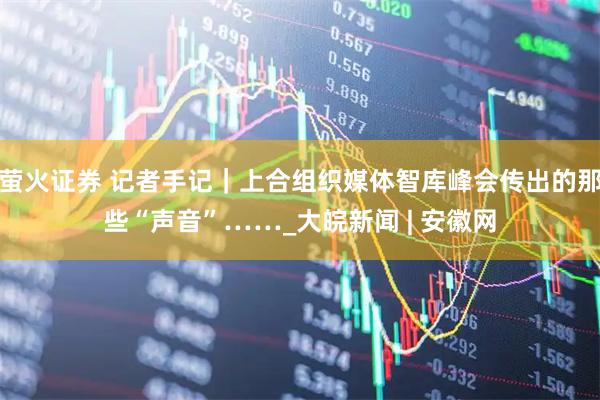 萤火证券 记者手记｜上合组织媒体智库峰会传出的那些“声音”……_大皖新闻 | 安徽网